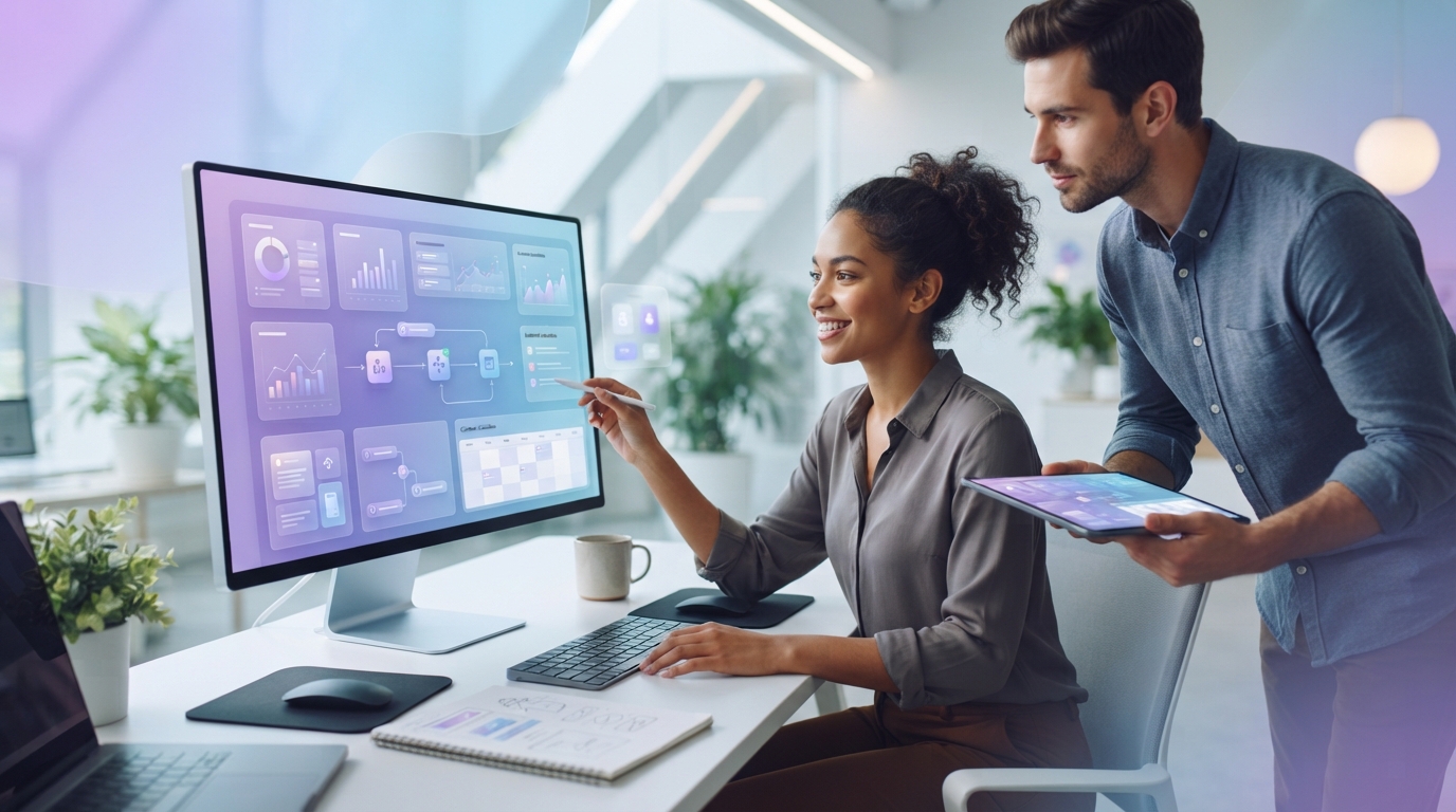 AI content marketing automation — illustration